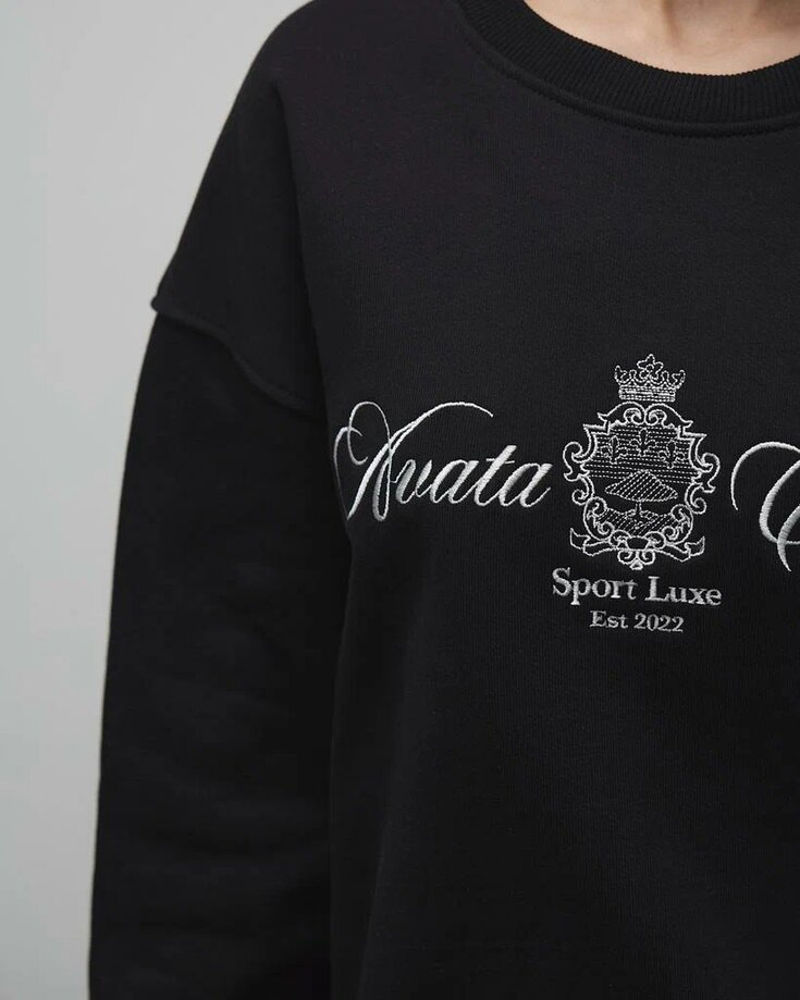 изображение Свитшот Sport Luxe Black