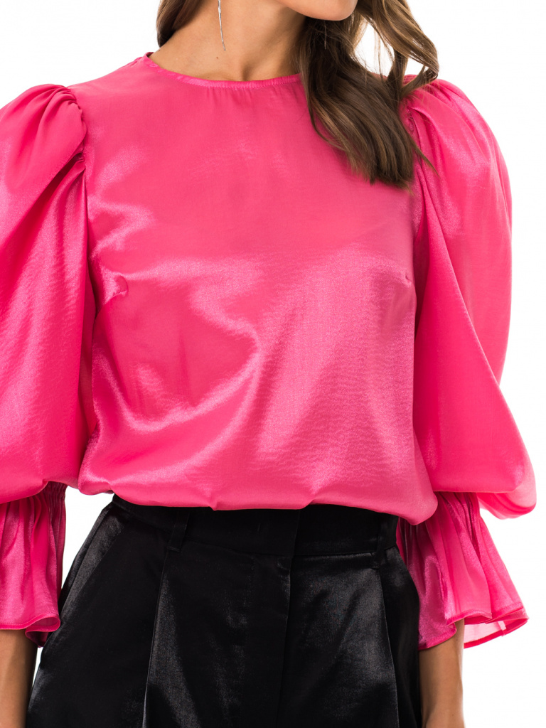 фото Блуза розовая