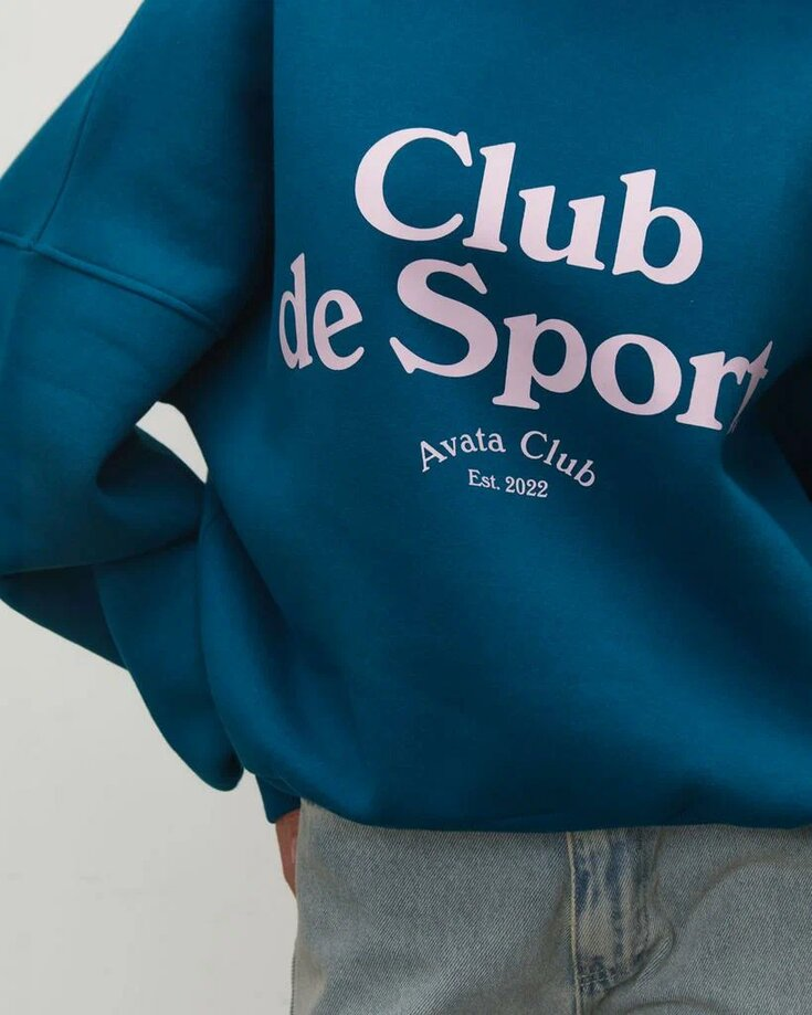 картинка Свитшот Club de Sport Pink